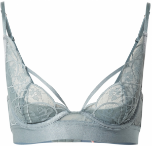 Hunkemöller Podprsenka 'Luna'  dymovo modrá