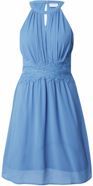 VILA Kokteilové šaty 'MILINA'  dymovo modrá