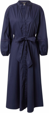Lauren Ralph Lauren Košeľové šaty  námornícka modrá