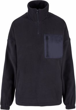 Urban Classics Sveter  námornícka modrá / čierna