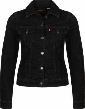 LEVI'S ® Prechodná bunda  čierny denim