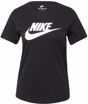 Nike Sportswear Tričko 'Essential'  čierna / biela