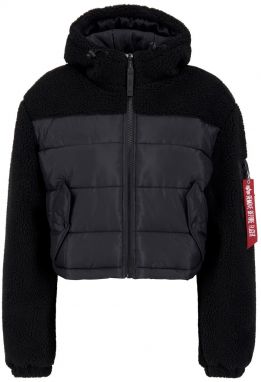 ALPHA INDUSTRIES Zimná bunda  antracitová / červená / čierna / biela