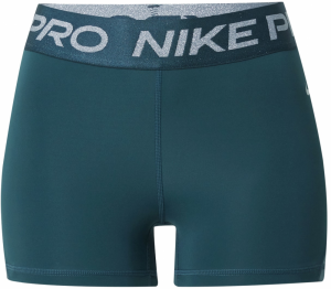 NIKE Športové nohavice 'Pro'  sivá / petrolejová