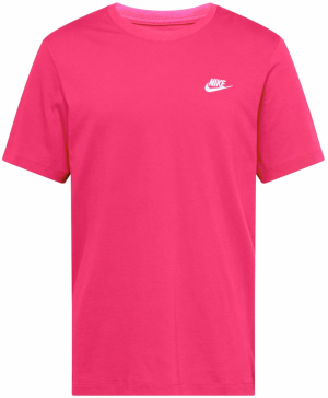 Nike Sportswear Tričko 'Club'  ružová / biela