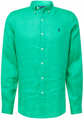 Polo Ralph Lauren Košeľa  tmavomodrá / zelená