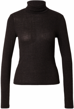 VERO MODA Tričko 'VINI'  čierna melírovaná