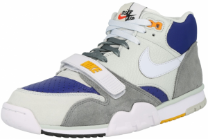 Nike Sportswear Členkové tenisky 'Air Trainer 1'  modrá / sivá / šedobiela / prírodná biela