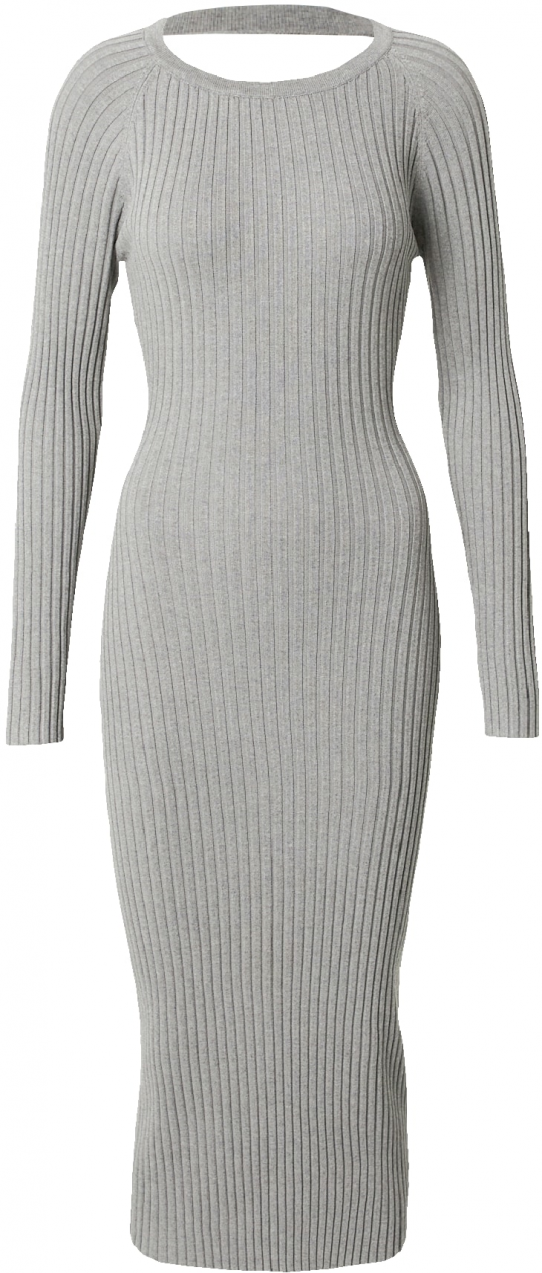 Bardot Pletené šaty 'BAROL'  sivá