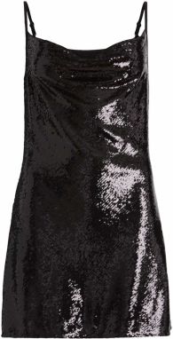 AllSaints Kokteilové šaty  čierna