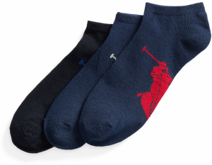 Polo Ralph Lauren Ponožky  námornícka modrá / červená / čierna / biela