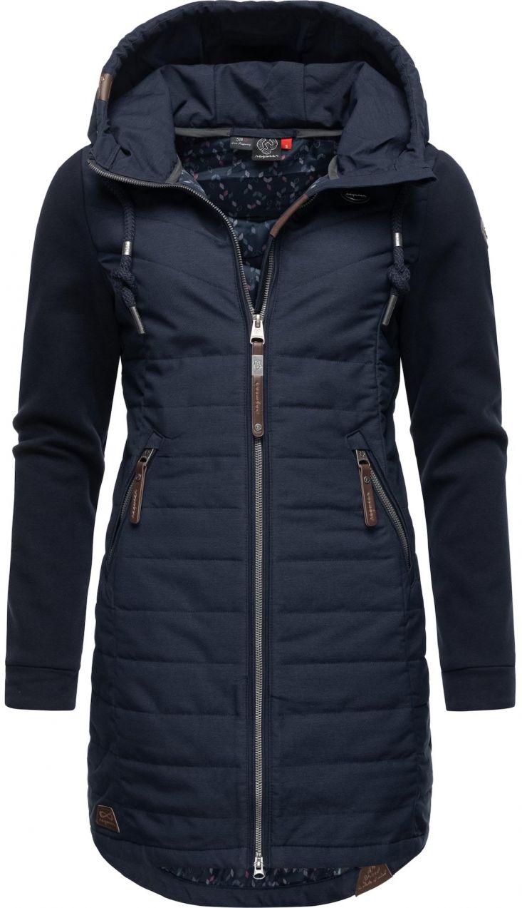 Ragwear Prechodný kabát 'Lucinda'  tmavomodrá