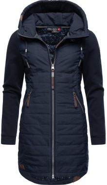 Ragwear Prechodný kabát 'Lucinda'  tmavomodrá