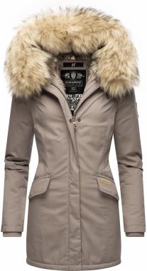 NAVAHOO Zimný kabát 'Cristal'  sivá