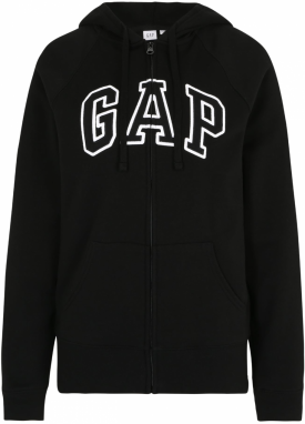 Gap Tall Tepláková bunda 'HERITAGE'  čierna / biela