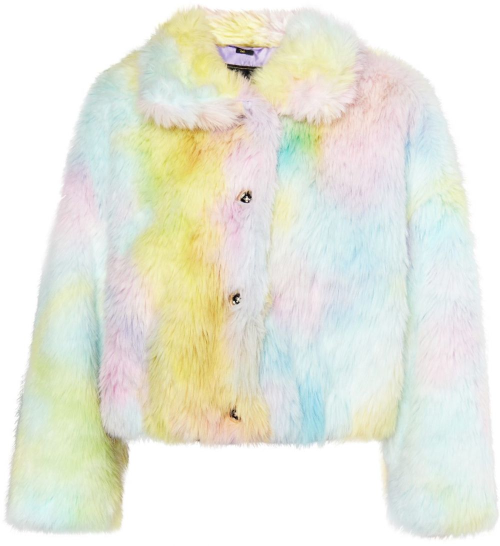 faina Zimná bunda  zmiešané farby