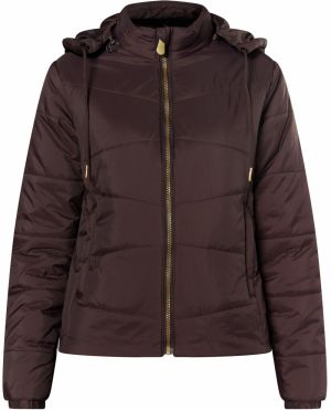 faina Prechodná bunda 'Tassia'  tmavohnedá