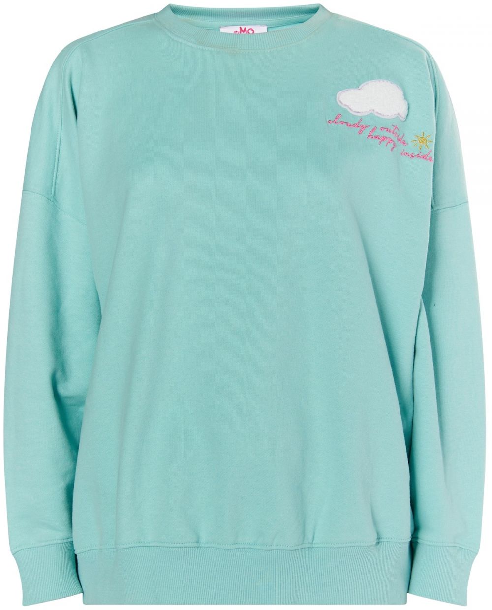 MYMO Mikina 'Keepsudry'  vodová / žltá / ružová / biela