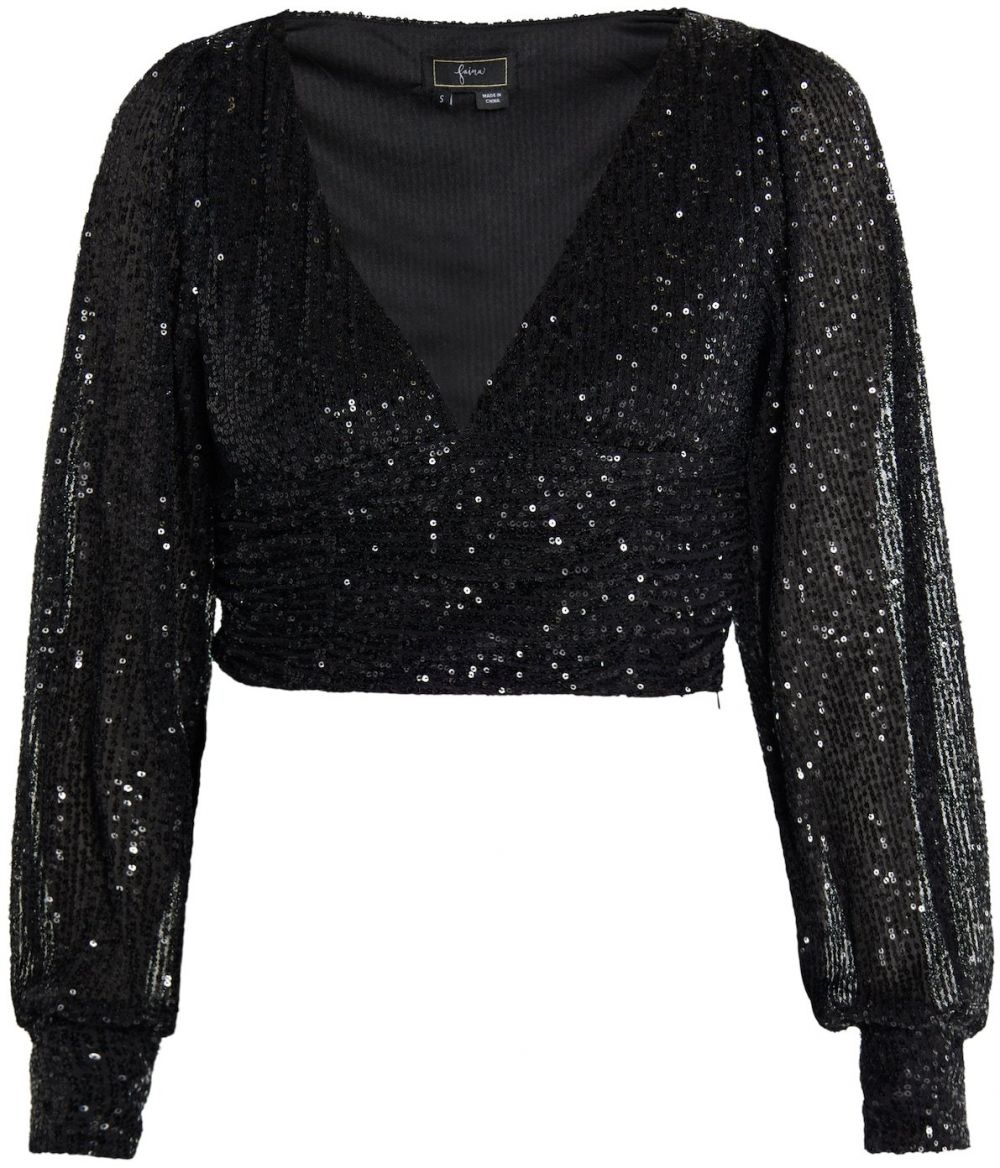 faina Tričko 'Nascita'  čierna