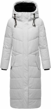 NAVAHOO Zimný kabát 'Hingucker'  svetlosivá