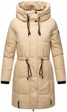 NAVAHOO Zimný kabát 'Zuckertatze XIV'  béžová