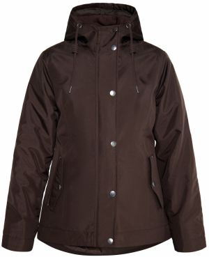 usha BLUE LABEL Zimná bunda 'Fenia'  tmavohnedá