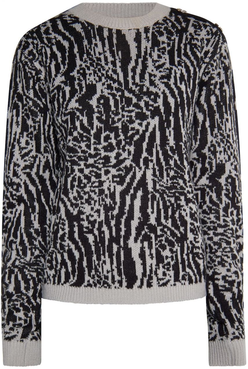 faina Sveter  sivá / čierna