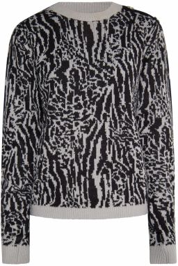 faina Sveter  sivá / čierna