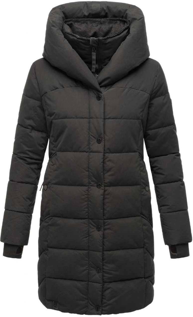 NAVAHOO Zimný kabát 'Knutschilein'  čierna