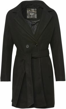 KOROSHI Prechodný kabát  čierna