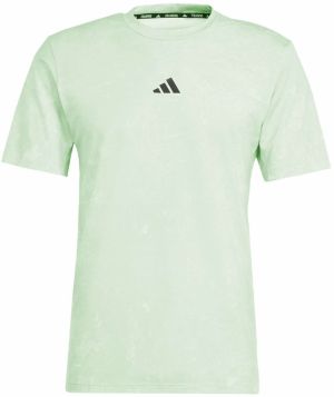 ADIDAS PERFORMANCE Funkčné tričko 'Power Workout'  pastelovo zelená / čierna