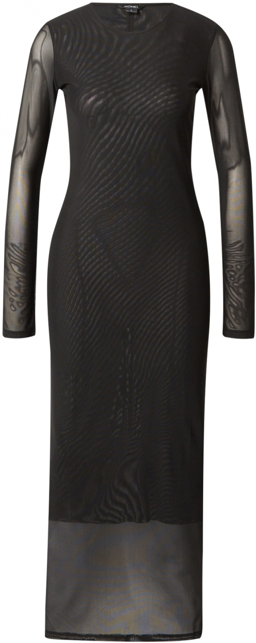 Monki Šaty  čierna