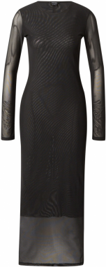 Monki Šaty  čierna