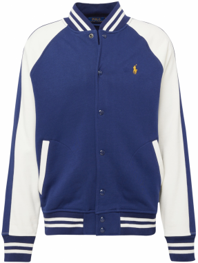 Polo Ralph Lauren Prechodná bunda  kobaltovomodrá / žltá / biela