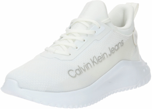 Calvin Klein Jeans Nízke tenisky  sivá / biela
