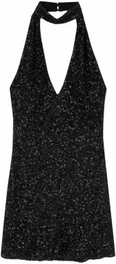 Pull&Bear Kokteilové šaty  čierna