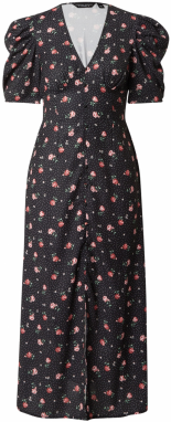 Dorothy Perkins Košeľové šaty  zelená / červená / čierna / biela