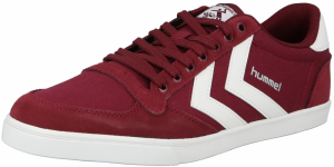 Hummel Členkové tenisky 'Slimmer Stadil'  vínovo červená / biela