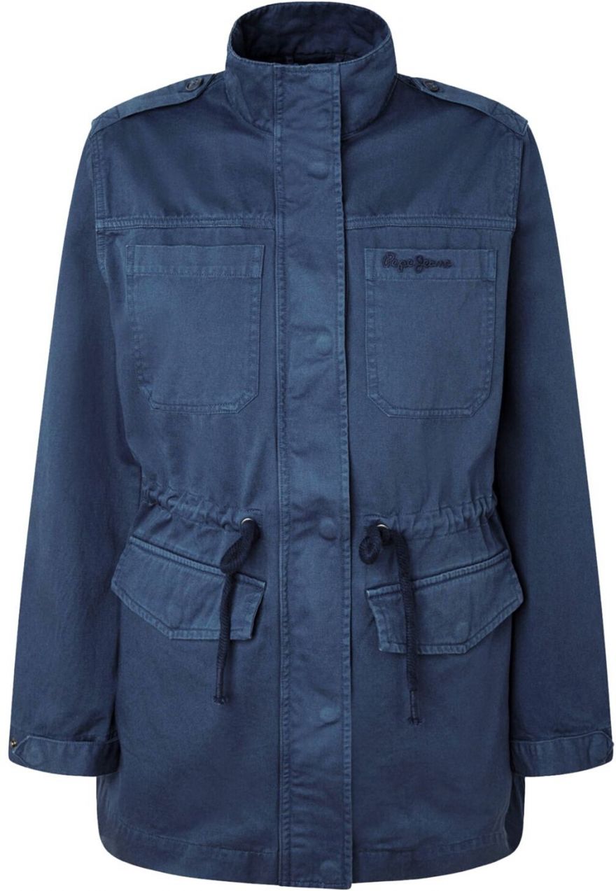 Pepe Jeans Prechodná bunda 'SCARLETT'  tmavomodrá / červená