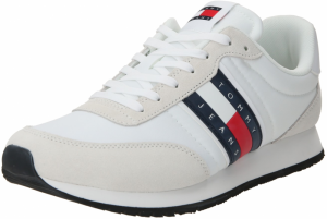 Tommy Jeans Nízke tenisky 'Essential'  námornícka modrá / červená / biela / šedobiela