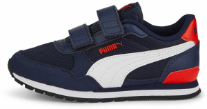 PUMA Tenisky 'Runner v3 V PS'  modrá / námornícka modrá / biela