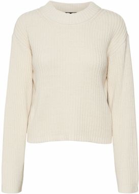 VERO MODA Sveter 'Hilde'  svetlobéžová