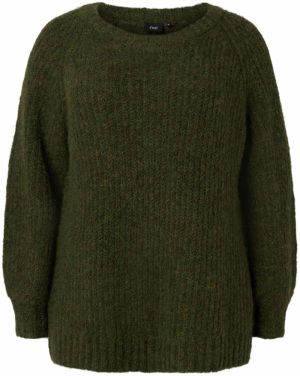 Zizzi Sveter 'FRENCH'  tmavozelená