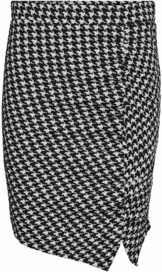 VERO MODA Sukňa 'BENA'  čierna / biela