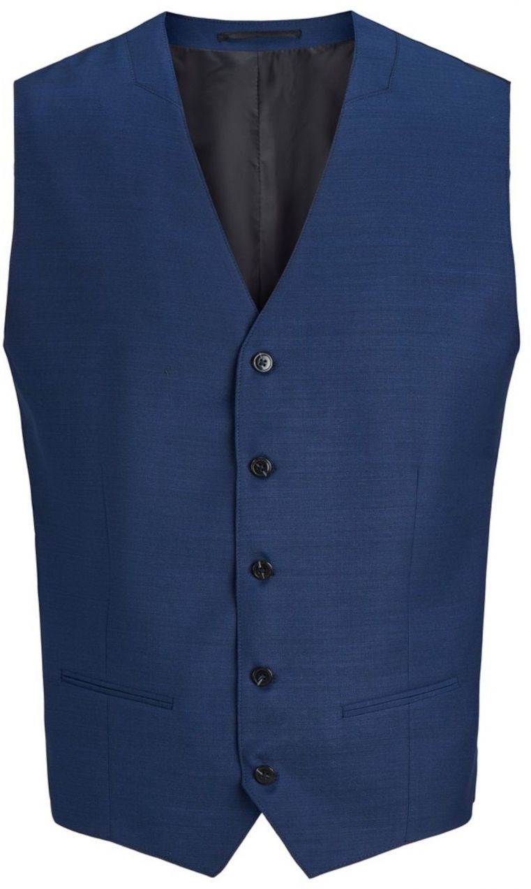 JACK & JONES Vesta k obleku  kobaltovomodrá