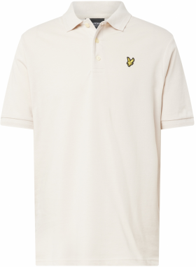 Lyle & Scott Tričko  krémová / žltá