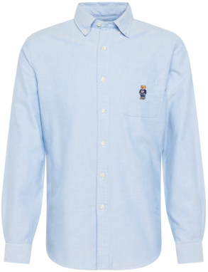 Polo Ralph Lauren Košeľa  svetlomodrá / tmavomodrá / svetlohnedá / červená