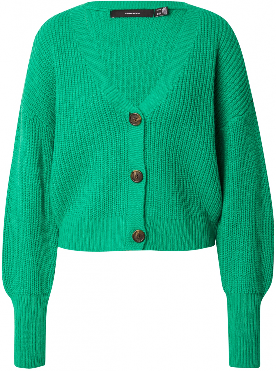 VERO MODA Kardigán 'LEA'  zelená