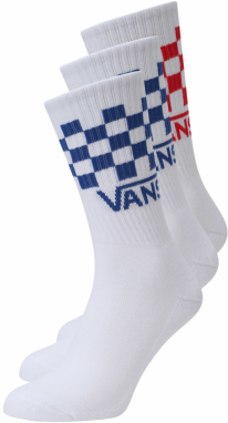VANS Ponožky 'CLASSIC'  enciánová / jasne červená / biela