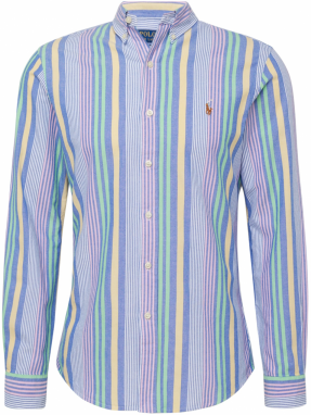 Polo Ralph Lauren Košeľa  modrá / žltá / zelená / ružová